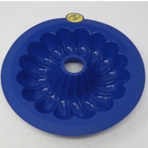 Smartware Bakeware Set Of Two Blue Silicone Bundt Cake Pans